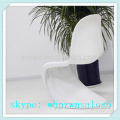 2014 Hot Sale Clear Cover Stackable Plastic Dining Chair